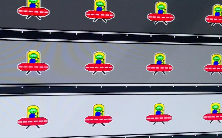 ufo屏幕测试