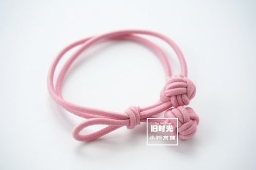 一根发圈打结方法图解