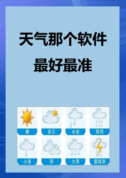 天气预报哪个软件准图标