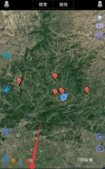 下载奥维地图高清卫星地图手机版截图