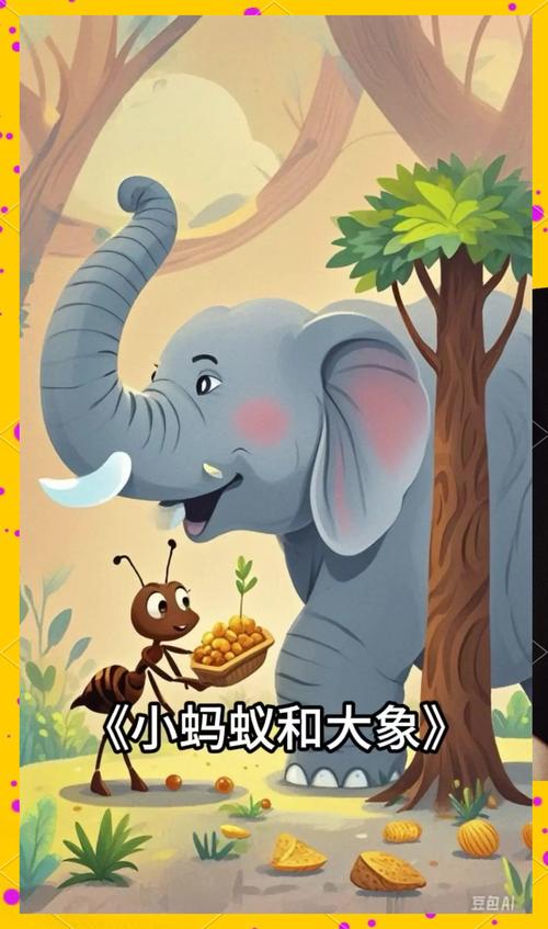 大象小鸟和蚂蚁短作文截图