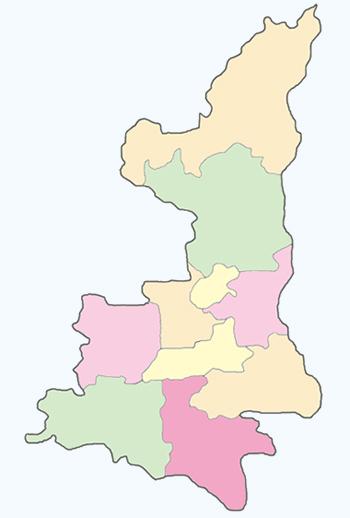 陕西省高清地图