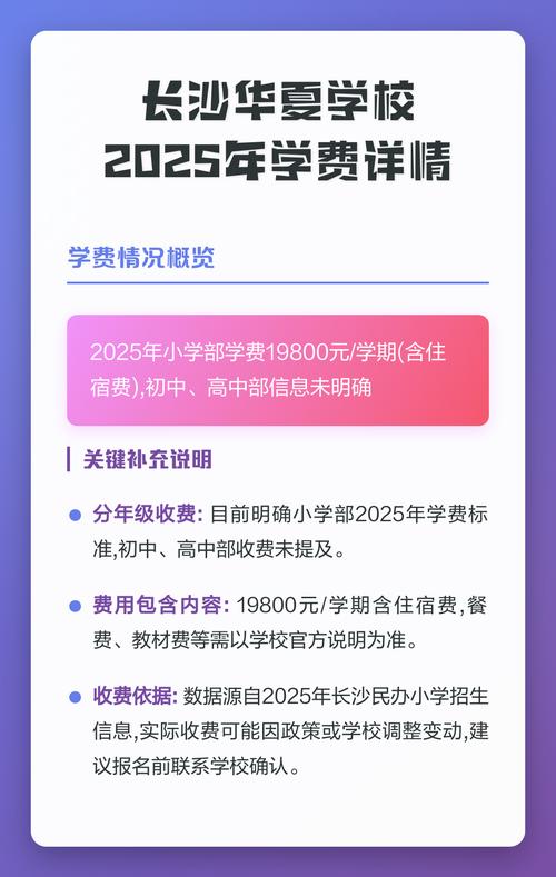 华夏学校收费价目表缩略图