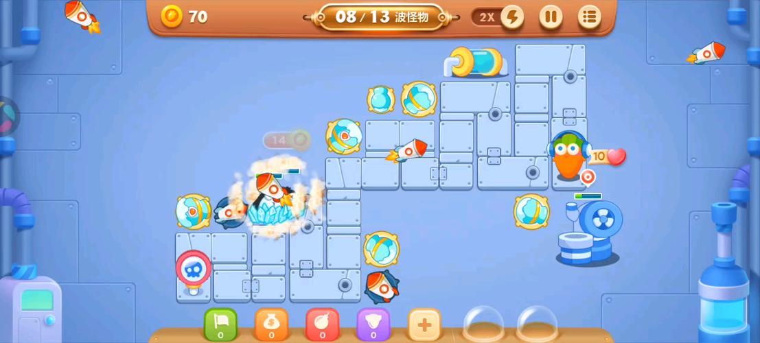 保卫萝卜3冒险第九关游戏截图
