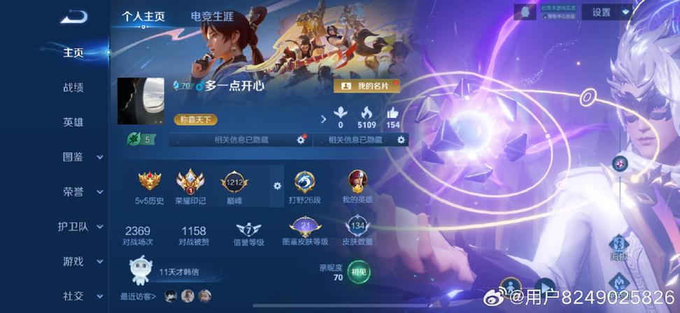 王者营地怎么看战绩概况截图