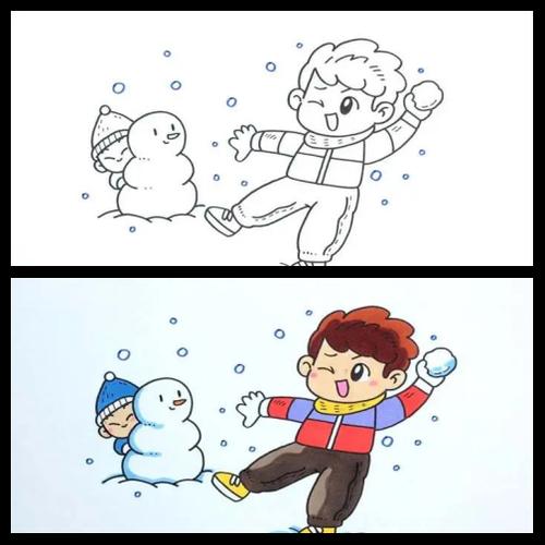 二年级上册《打雪仗》截图