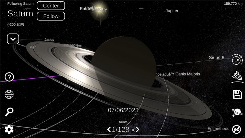 太阳系行星模拟器