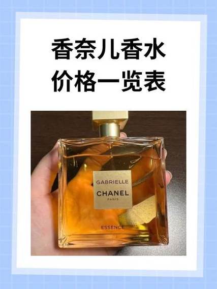香奈儿香水价格一览表