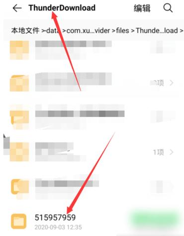 迅雷云盘转存的文件在哪里看截图