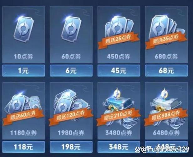 一万荣耀积分多少钱截图