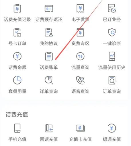 话费明细查询 中国电信缩略图