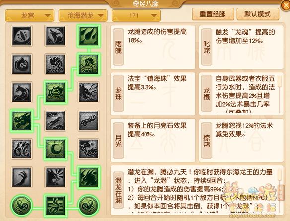 69龙宫经脉点哪一个图标