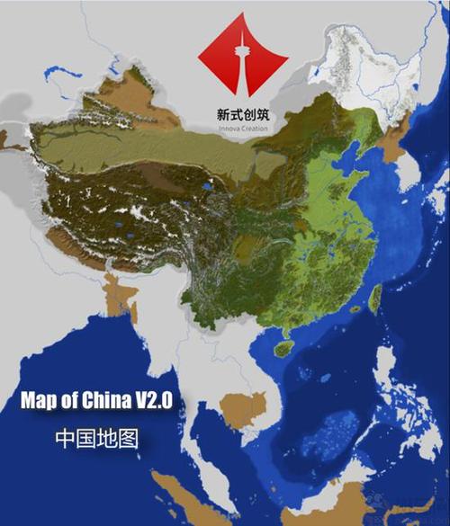 我的世界做中国地图制作截图