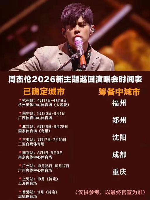 周杰伦2026官网订票入口缩略图