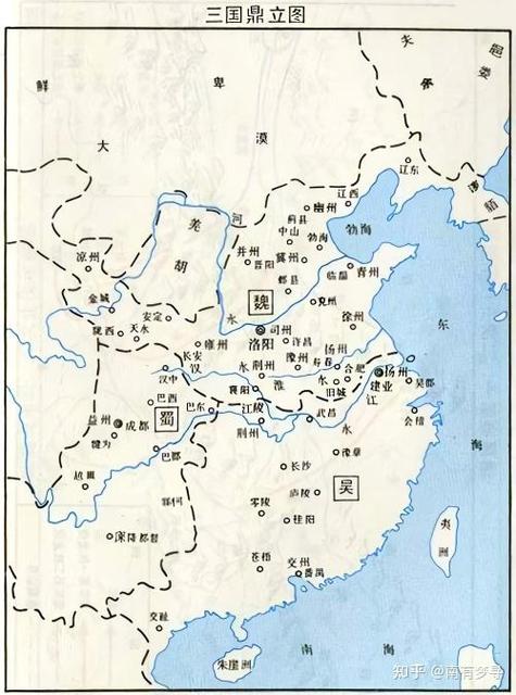 三国初期势力地图缩略图