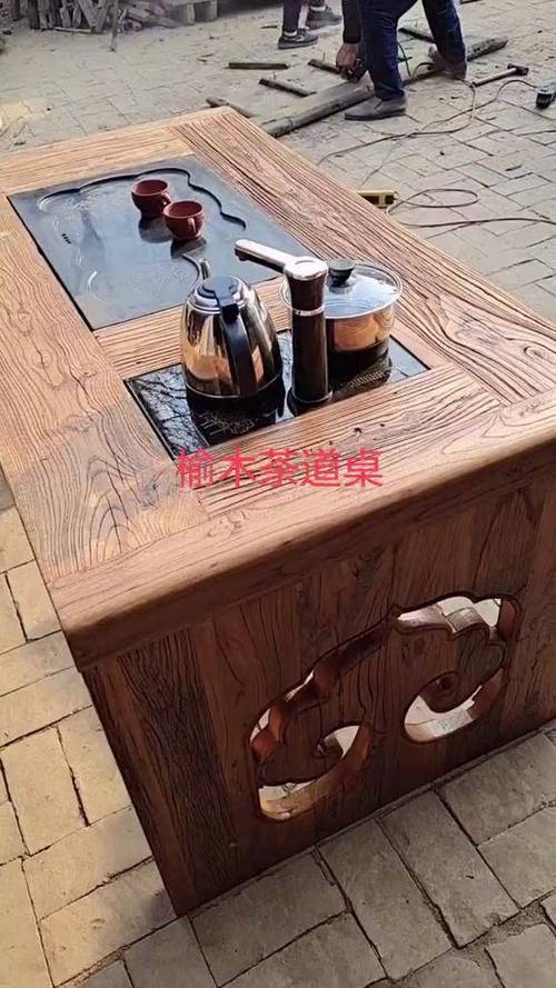 茶道实木茶台安装视频教程截图