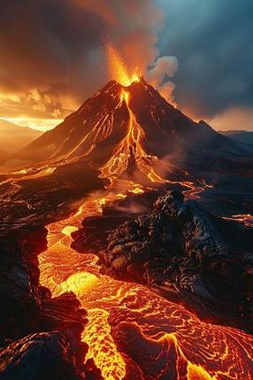 火山熔岩图片游戏截图