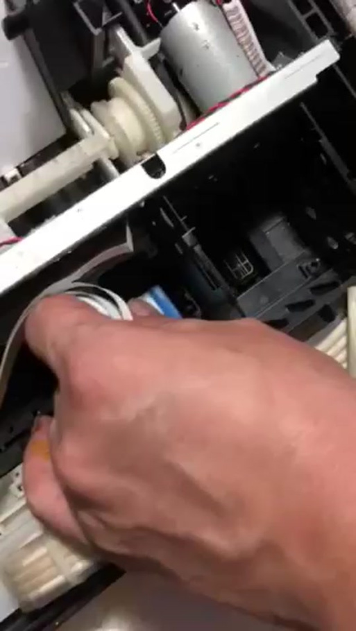 爱普生喷头拆卸视频