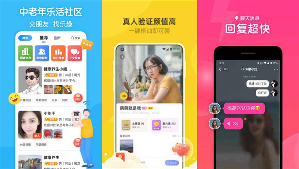 老年交友聊天软件游戏截图