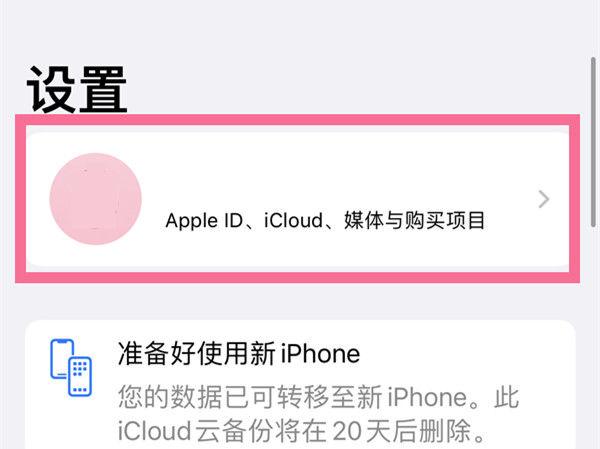 苹果电话共享怎么关闭