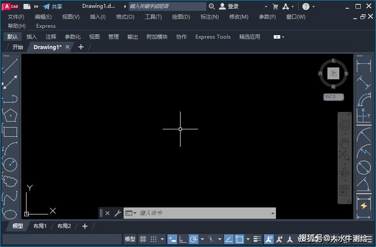 CAD窗口显示设置缩略图