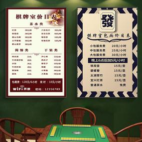 开个棋牌室大概需要多少钱