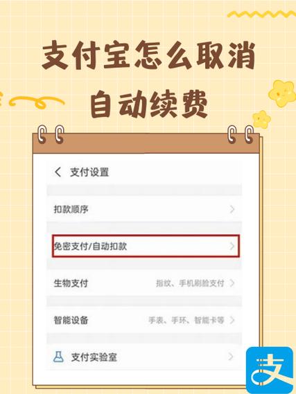 如何关闭自动续费功能支付宝缩略图
