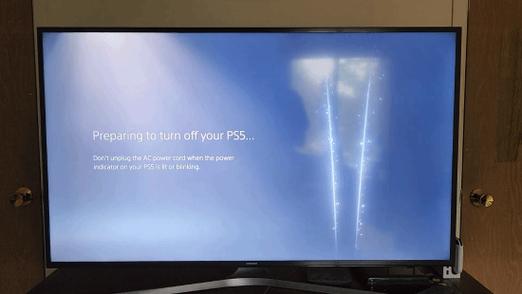 ps5待机状态拔电源