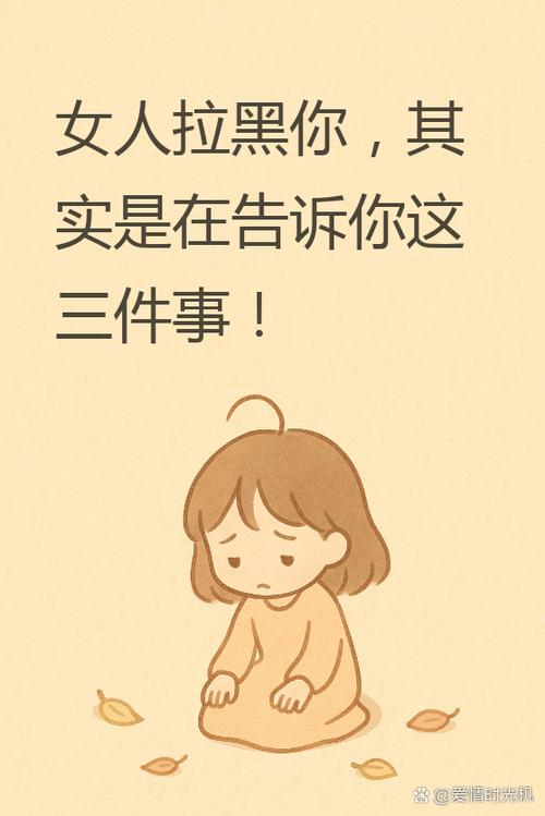 女人拉黑你说明什么缩略图