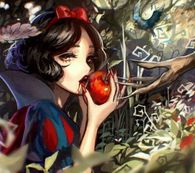原版白雪公主黑童话图标