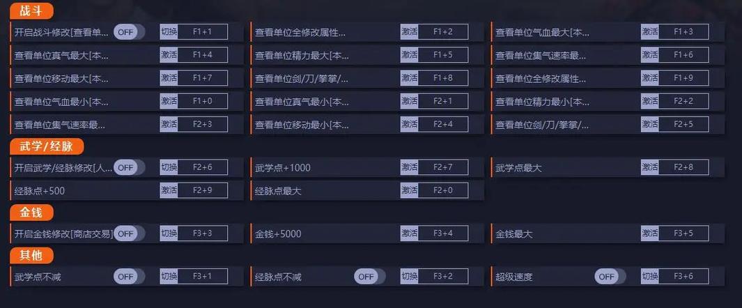 内置mod修改器菜单的所有游戏