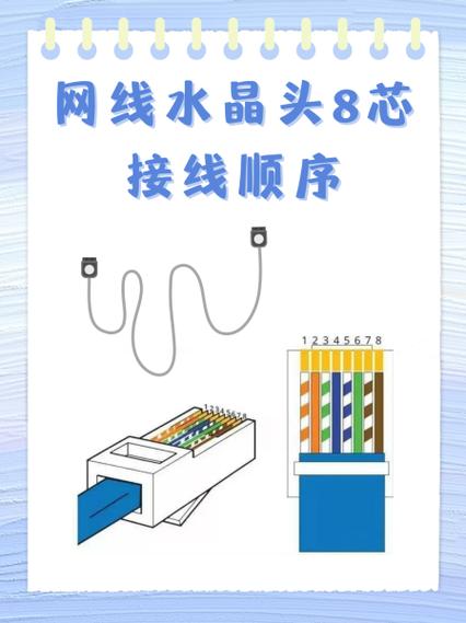 8芯网线接法图解缩略图