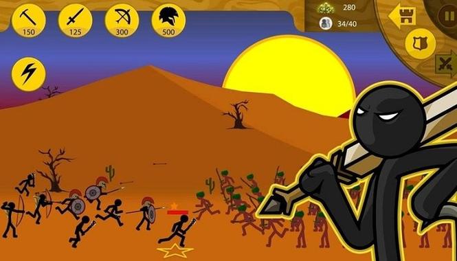 火柴人战争召唤士兵版中文图标