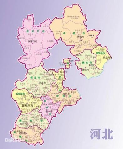 河北省详细地图全图缩略图
