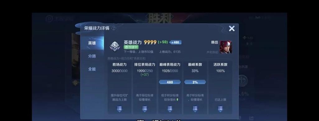 王者荣耀5000战力什么水平截图