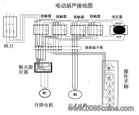 220v电动葫芦电路图缩略图