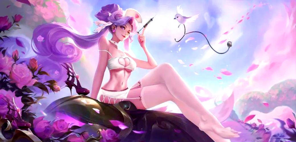 王者荣耀女英雄图片无小爱心