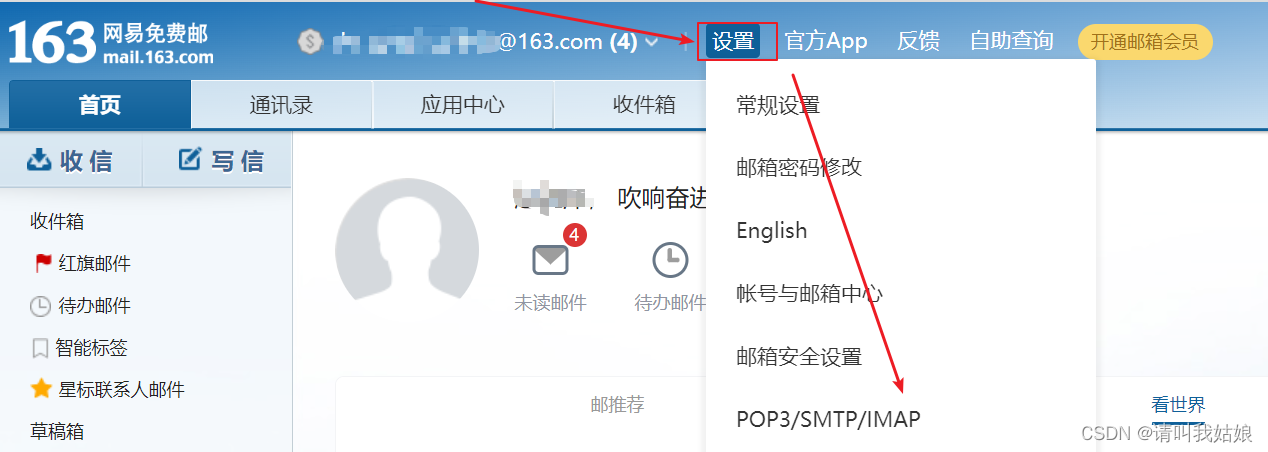 mail.163邮箱截图