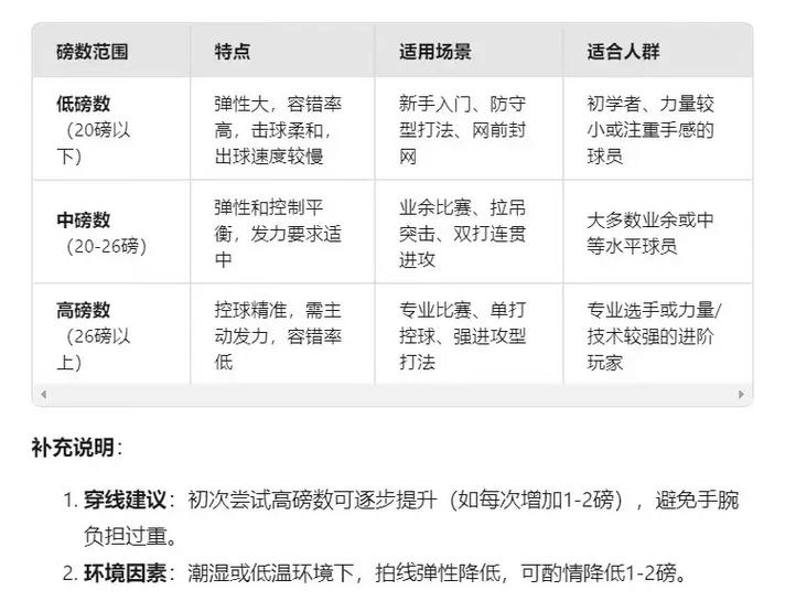 羽毛球一般多少磅游戏截图