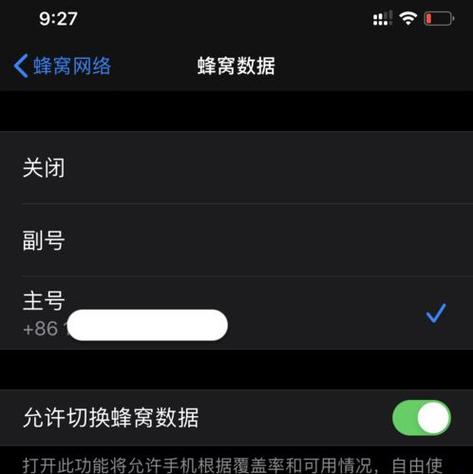 苹果手机双卡双待设置