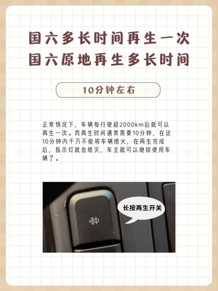 国六多少公里再生一次图标