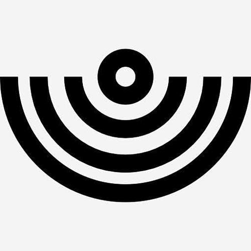 wifi信号旁边有三个圆圈符号