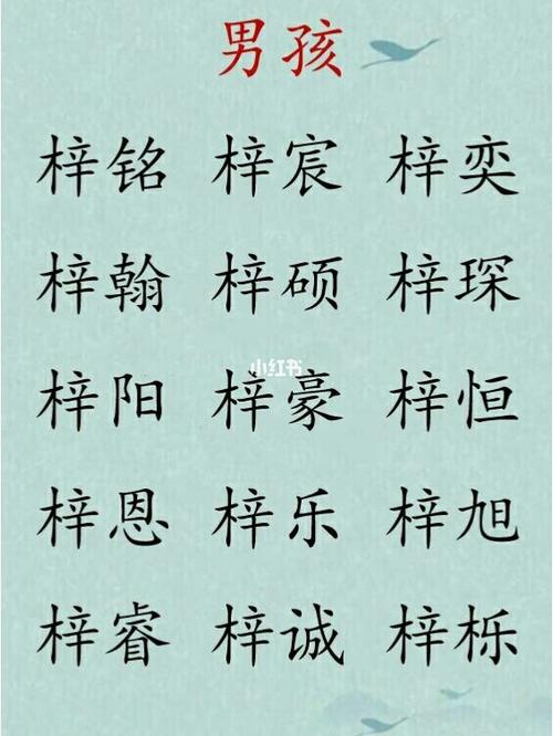 2026属马男孩最佳取名