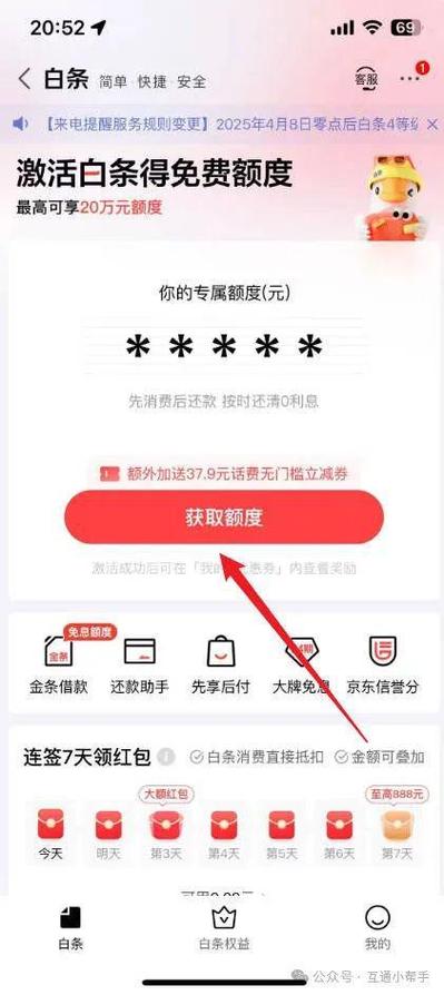 京东金融白条是什么图标