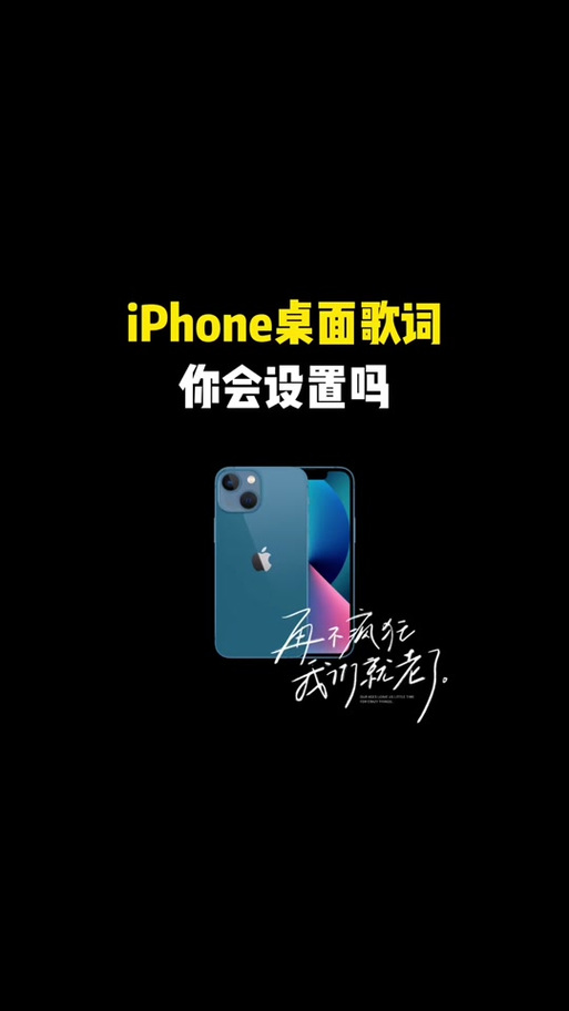 苹果手机桌面歌词显示图标