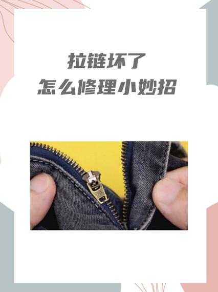 裤子上的拉链掉了怎么装上去截图