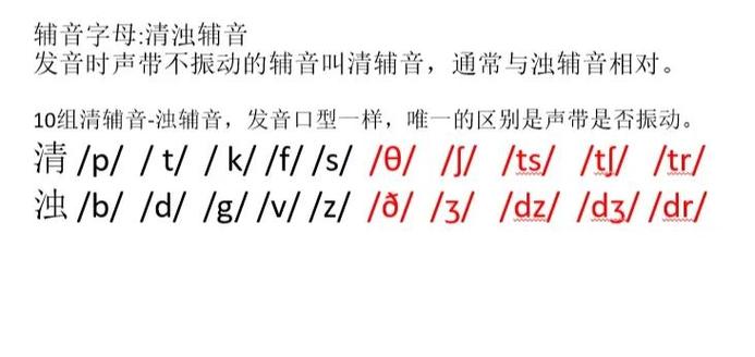 英语中清辅音浊化的四个条件截图