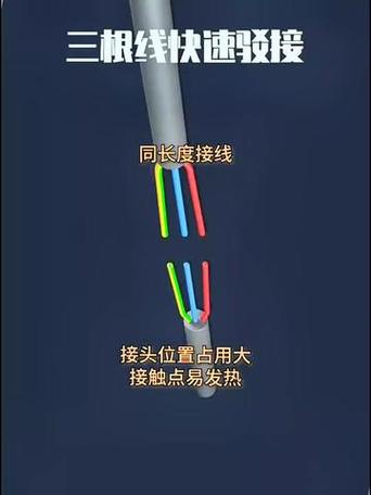 三根电线如何接到一起截图