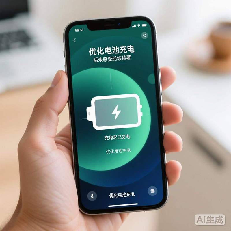 iPhone优化电池充电截图