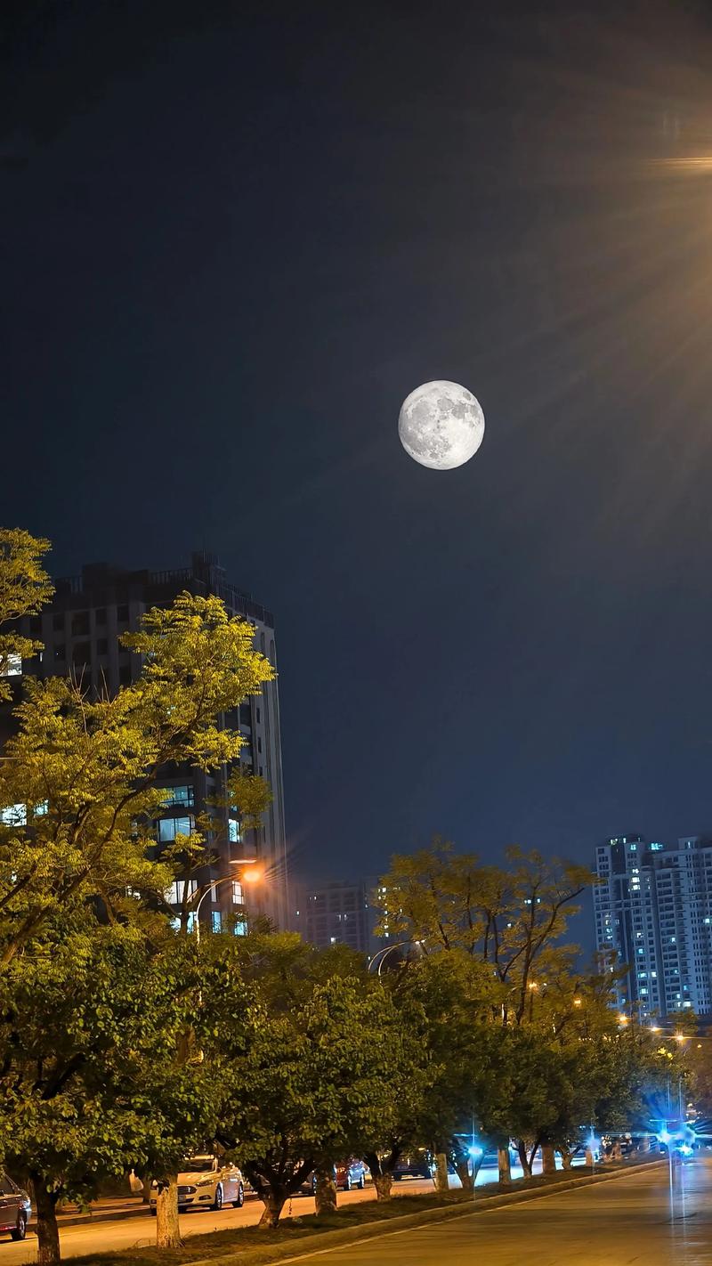 怎样拍月亮华为手机拍摄月亮截图